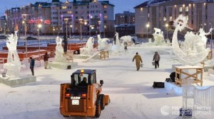 Кубок России по снежной и ледовой скульптуре стартует в Перми