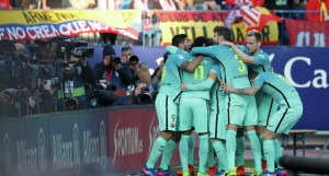 Гол Месси принес "Барселоне" победу над "Атлетико" в матче чемпионата Испании