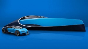 Bugatti сделала яхту в стиле гиперкара Chiron