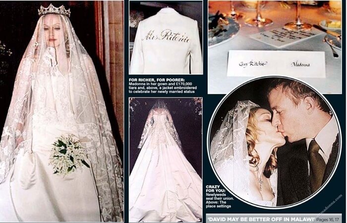 Свадебное платье от Stella McCartney для Мадонны $80 000
