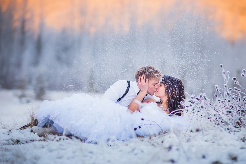 Зима и свадьба