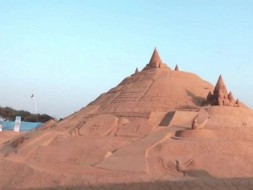 Индийский песчаный замок попал в Книгу рекордов Гиннесса