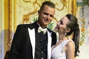 Дмитрий Тарасов обвенчался и сыграл роскошную свадьбу с моделью Анастасией Костенко