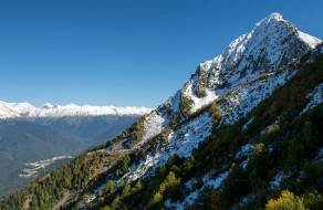 В горах Сочи открылась новая горнолыжная трасса