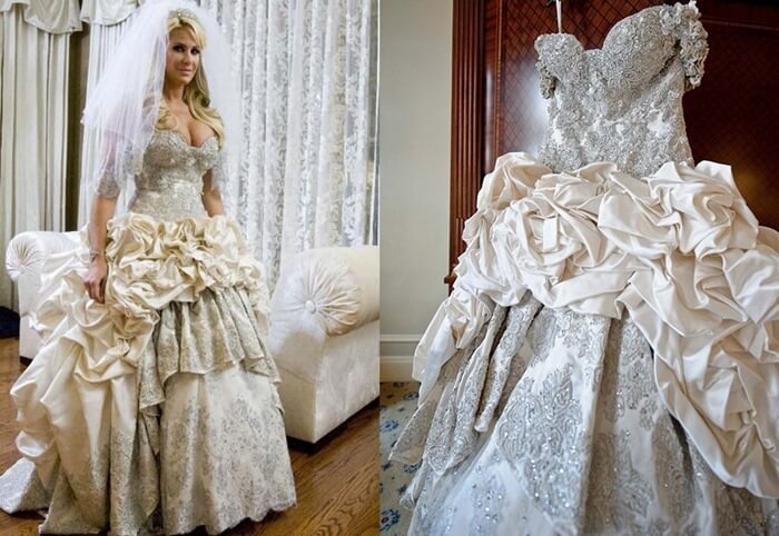 Свадебное платье Baracchi для Ким Золсиак $58 000