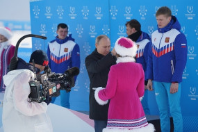 Владимир Путин вручил награды на Универсиаде-2019